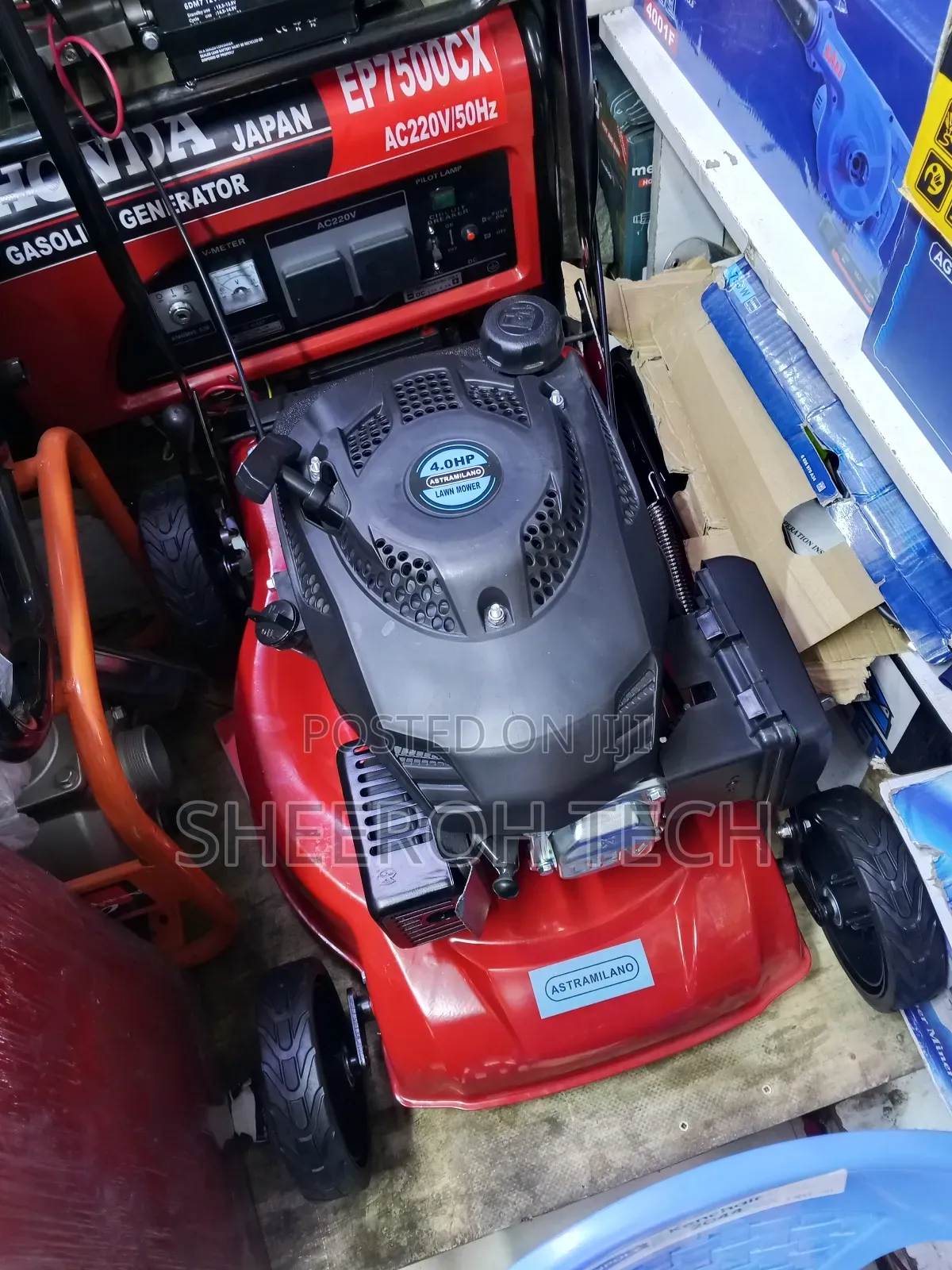 Astramilano Gasoline Lawnmower 140cc