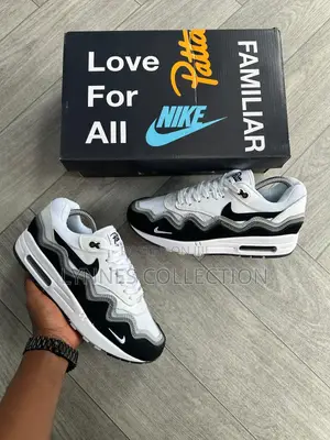 Airmax 1 Black Patta ,Patt Sizes 40-45