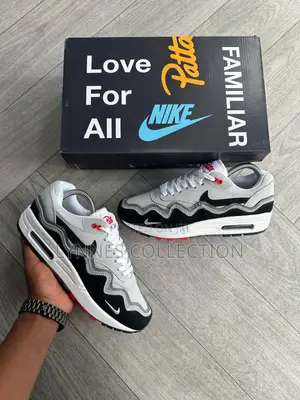 Airmax 1 Black Patta ,Patt Sizes 40-45