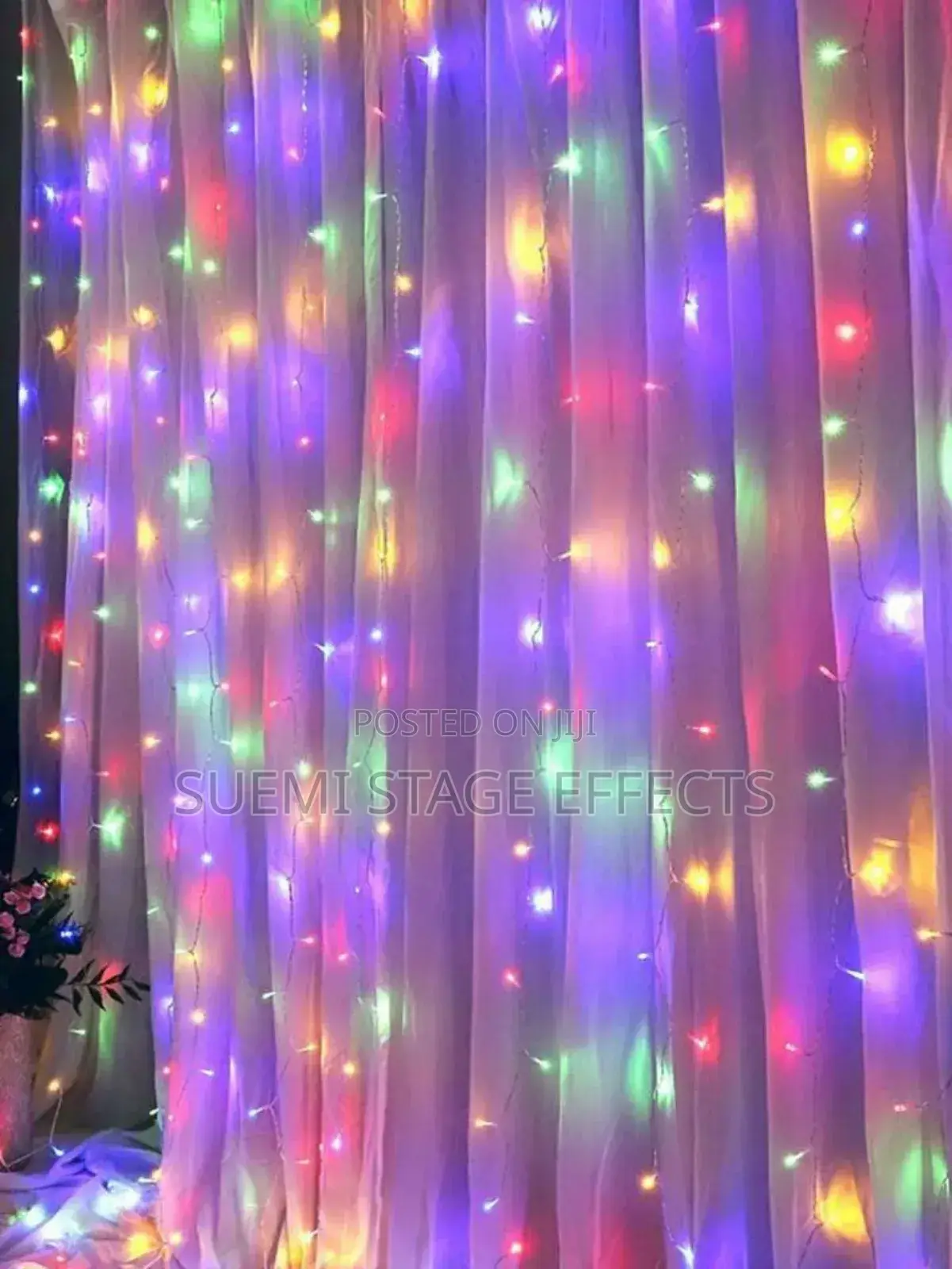 Christmas Led Curtain Lights — 5m Multicolor Holiday Magic! 