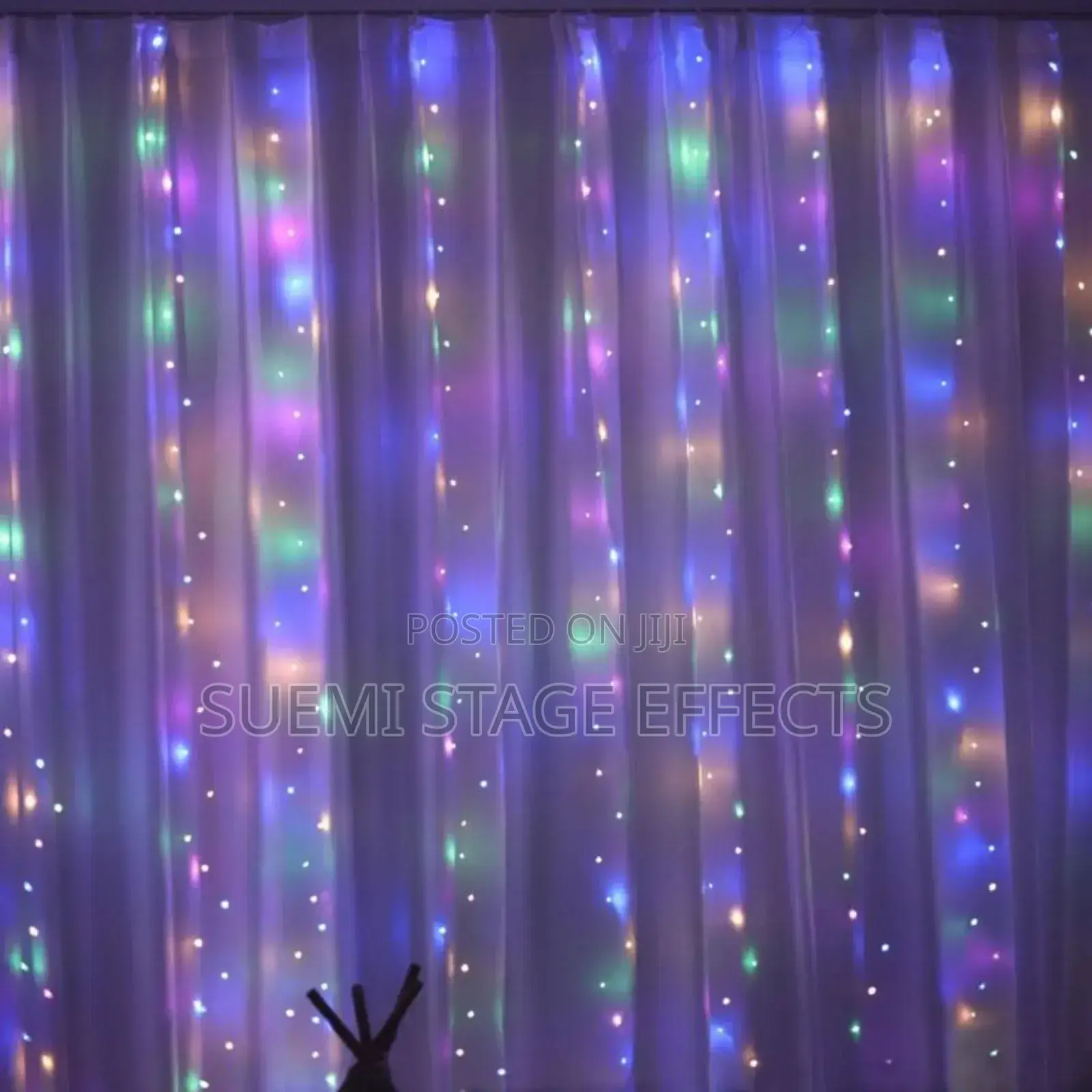 Christmas Led Curtain Lights — 5m Multicolor Holiday Magic! 
