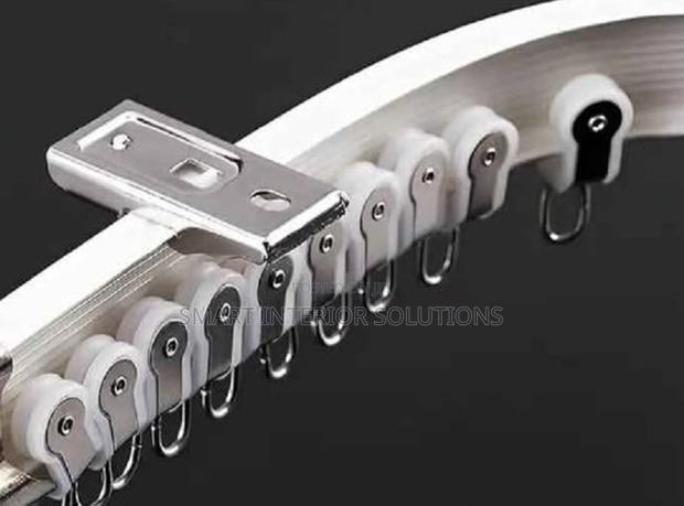 White PVC Bendable Rail