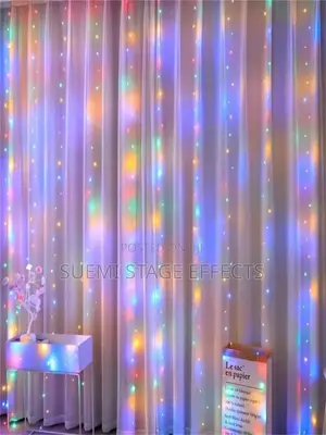 3m Multicolor Christmas Led Curtain Light — Festive Glow for Home! 