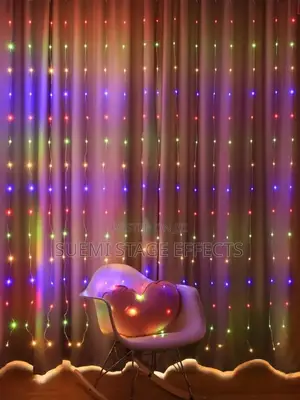 3m Multicolor Christmas Led Curtain Light — Festive Glow for Home! 