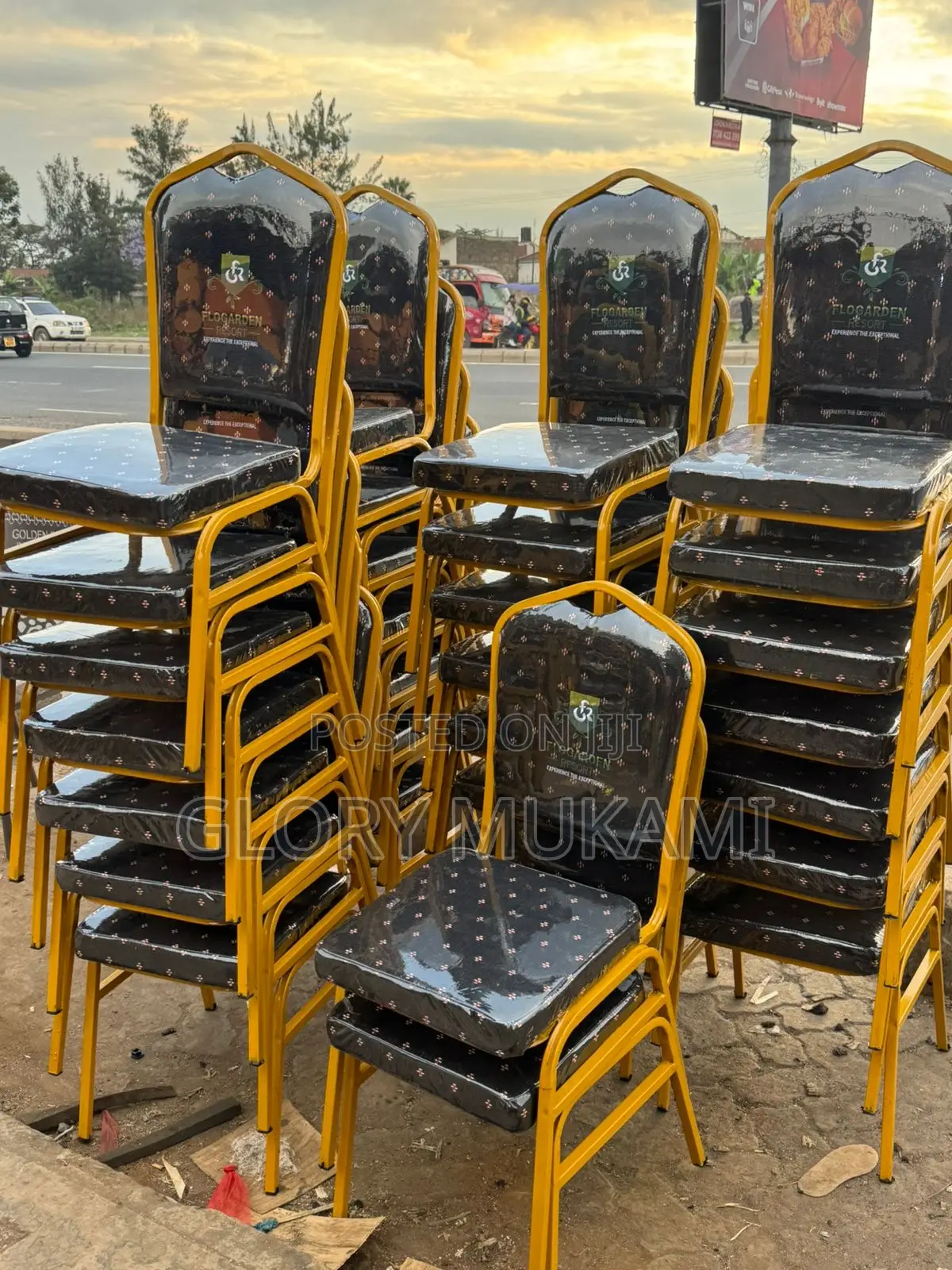 Black Conference Chair