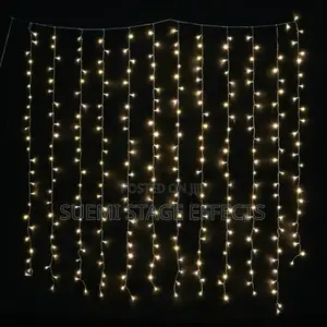3m Warm White Christmas Led Curtain Light — Cozy Festive Glow!