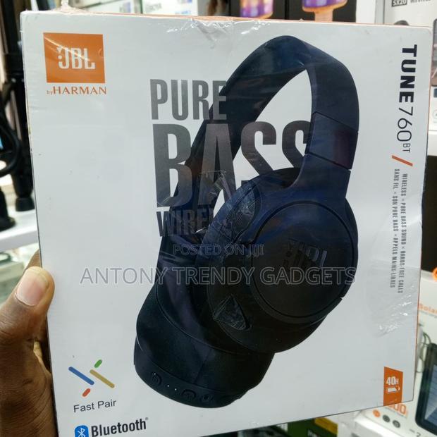 Jbl 760bt Pure Bass Sound Wireless Headphones 40h Battery - main view