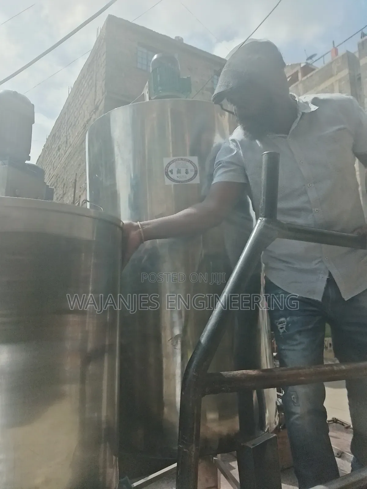 Stainless Steel Liquid Mixer-450liters