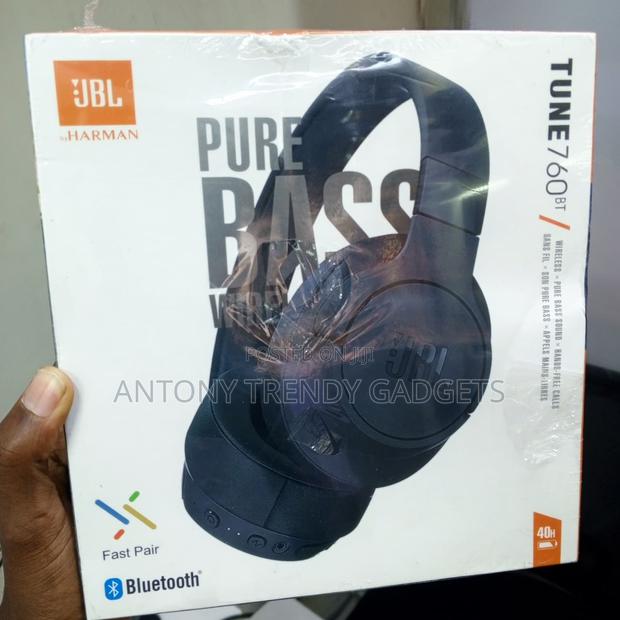Jbl Tune 760bt Foldable Wireless Headphones For Music & Calls