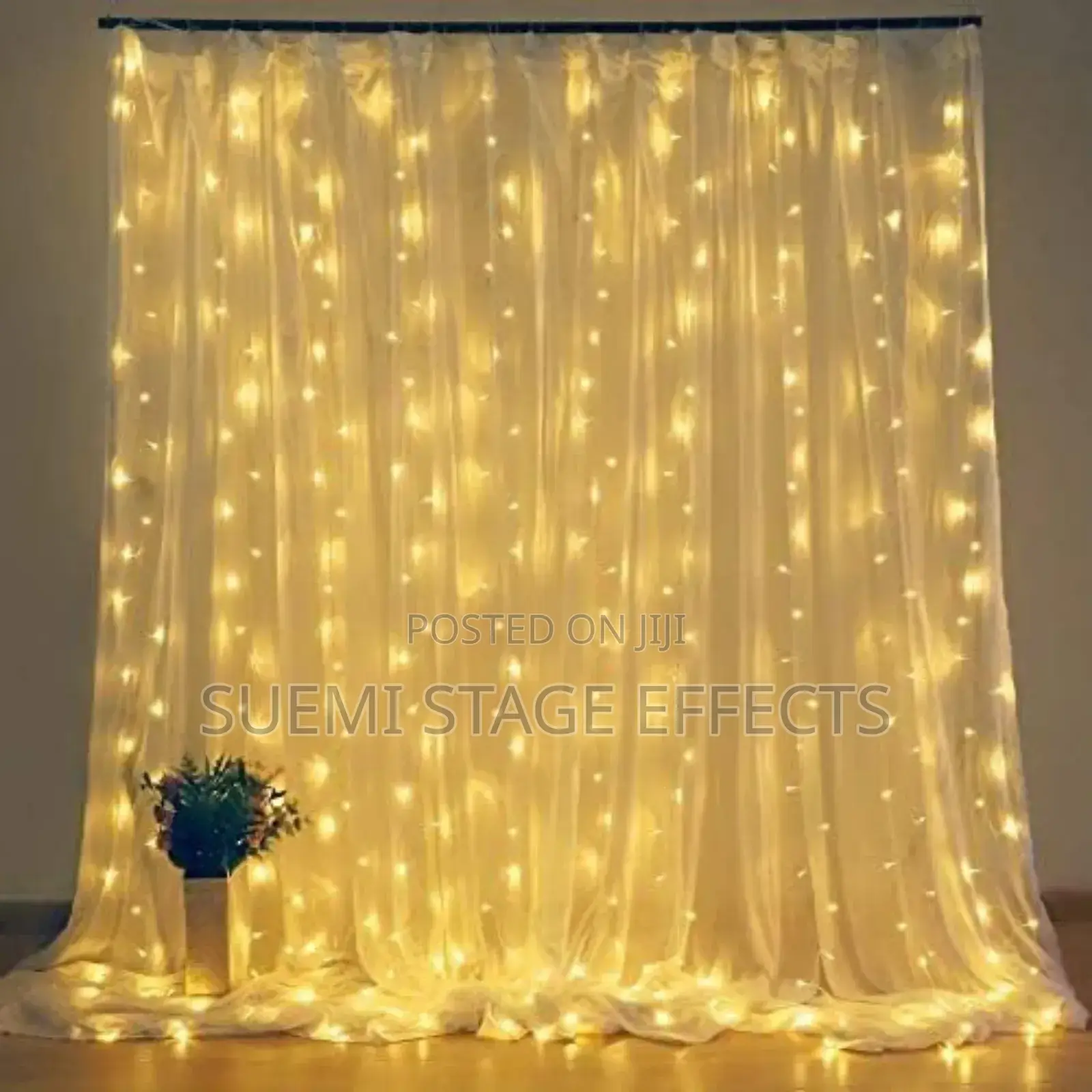 5m Warm White Led Curtain Light — Elegant Christmas Glow! 
