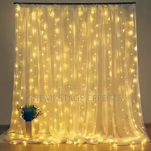5m Warm White Led Curtain Light — Elegant Christmas Glow! 