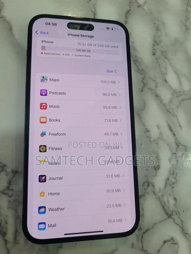 Apple iPhone 14 Pro Max 256 GB Purple - thumbnail 5