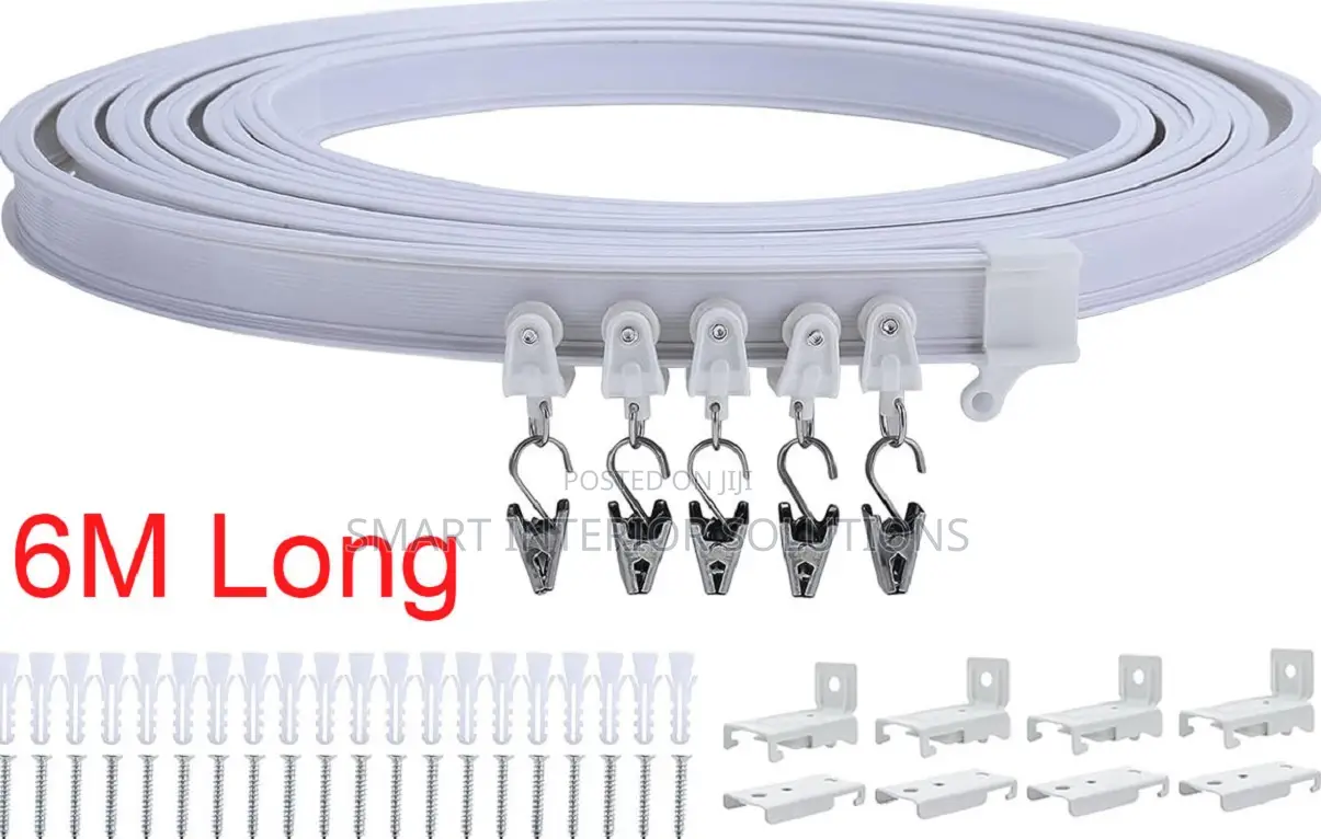 Office Bendable Curtain Rails