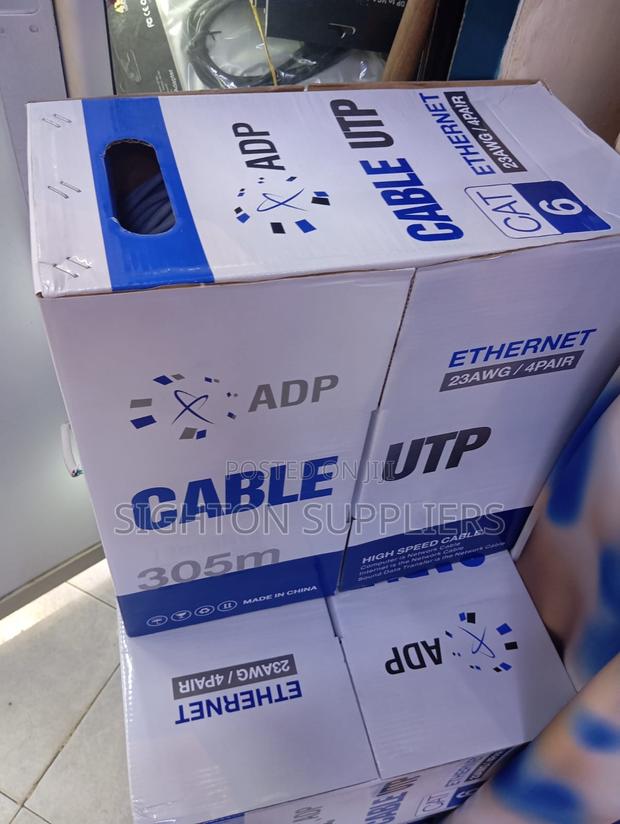 A.D.P Cat 6 Indoor Ethernet Cable 305m
