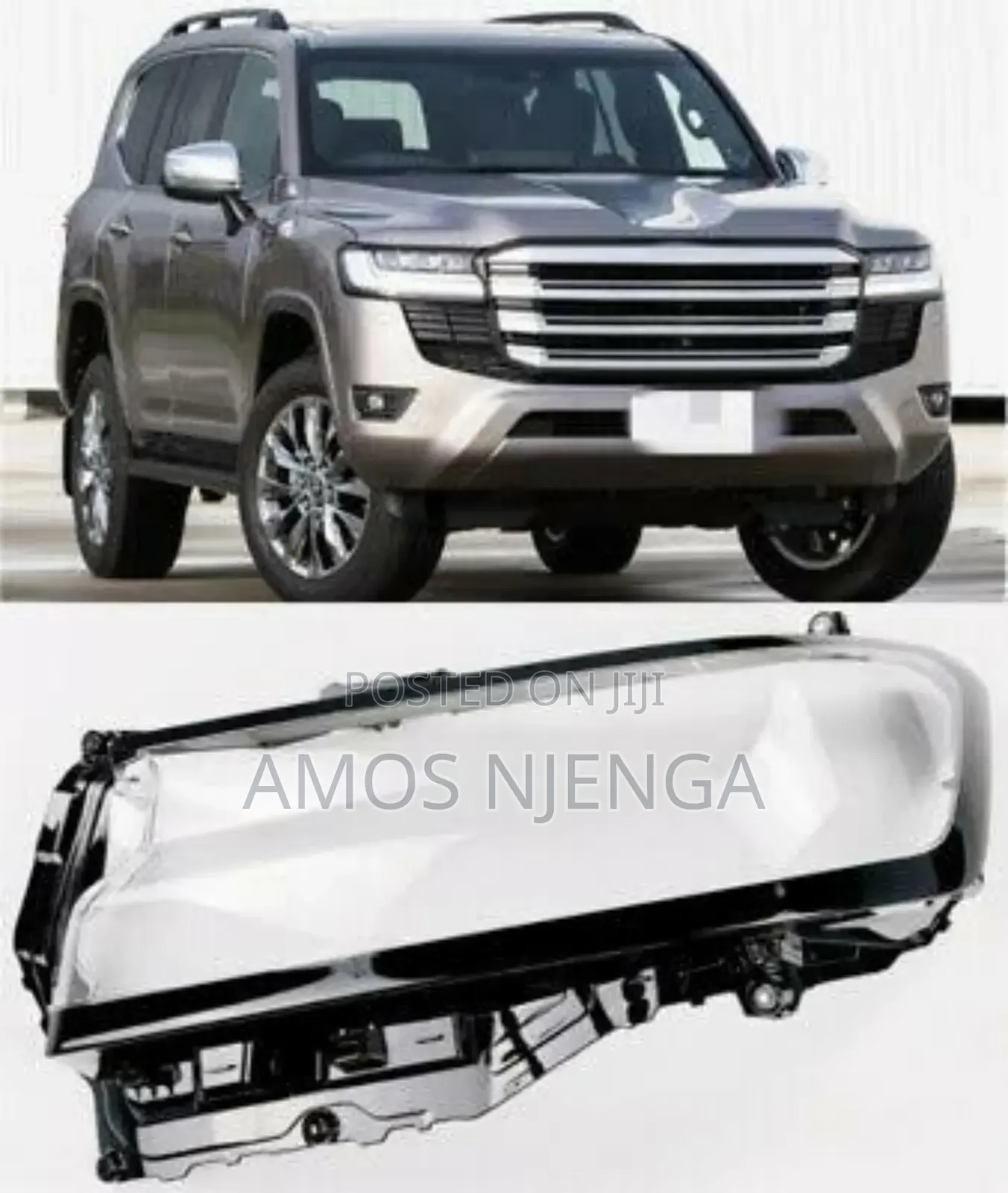 Toyota Land Cruiser Lc300 Headlight Lens