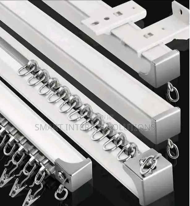 Heavy-Duty Straight Curtain Track