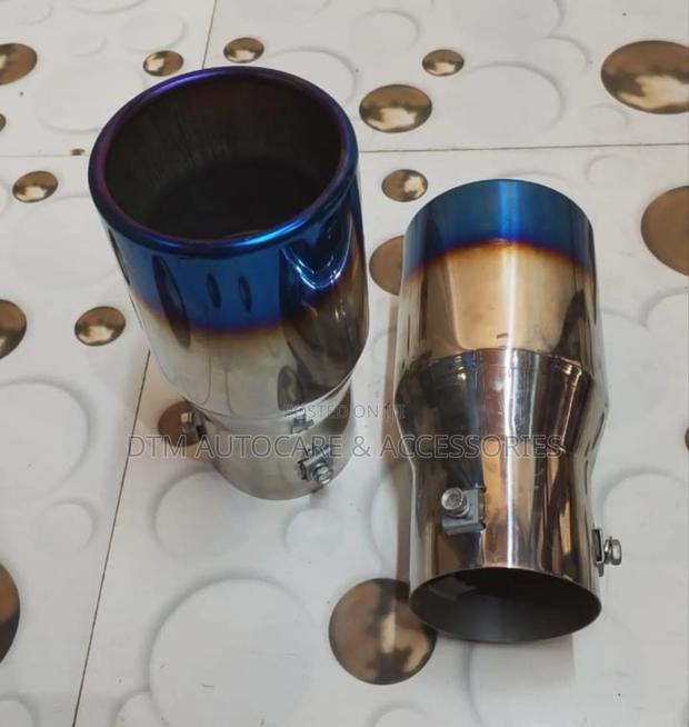 Stainless Exhaust Rainbow 4 Inches