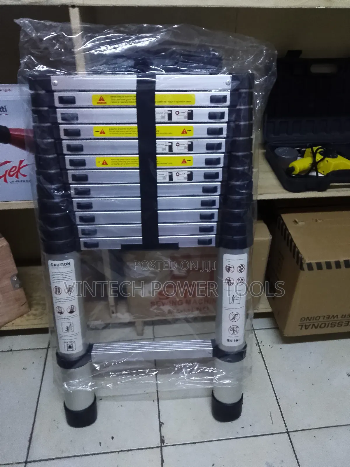 Telescopic Ladder 3.8m/ 3.8 M Ladder