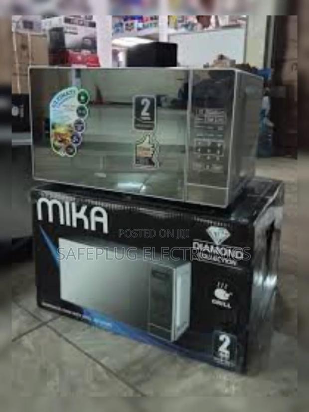 Mika Silver Microwave + Grill Combo - - main view