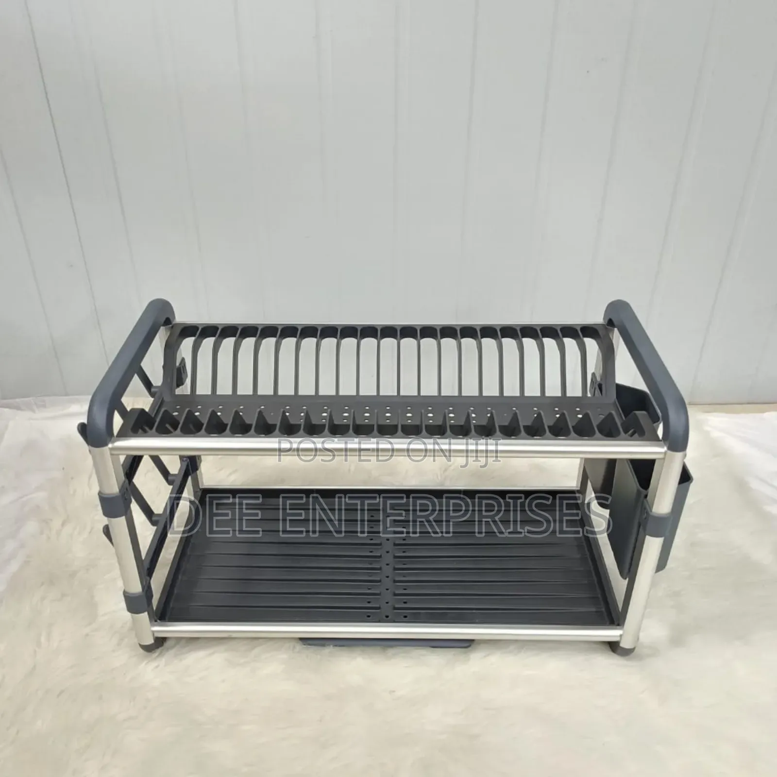 Premium Quality 2tier Aluminium Dish Drainer