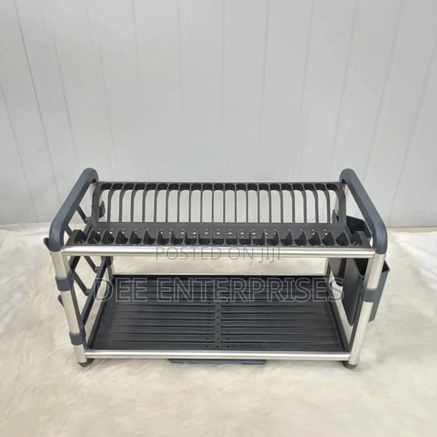 Premium Quality 2tier Aluminium Dish Drainer