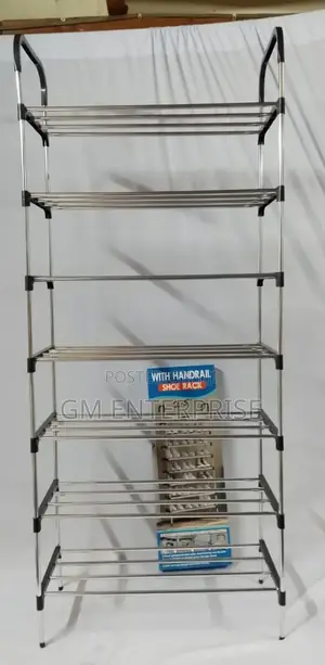 Stainless Steel 7 Layers Shoe Rack