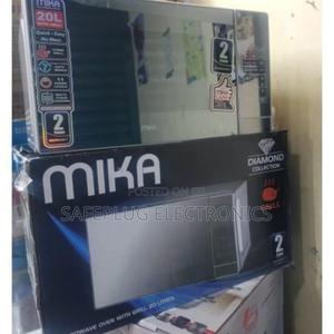 Mika 20l Microwave Oven Grill - High Power 1000w, Silver Finish - main view