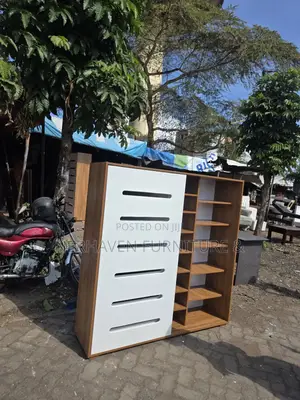 Modern Sliding Door Shoe Rack – Stylish Space-Saving