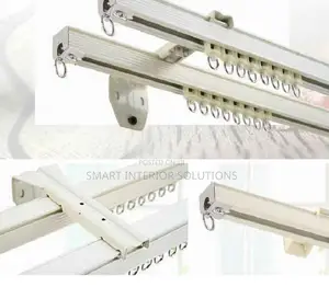 Long-Lasting Straight Curtain Tracks