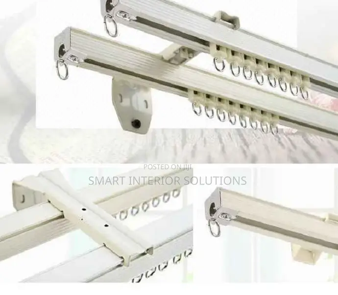 Long-Lasting Straight Curtain Tracks