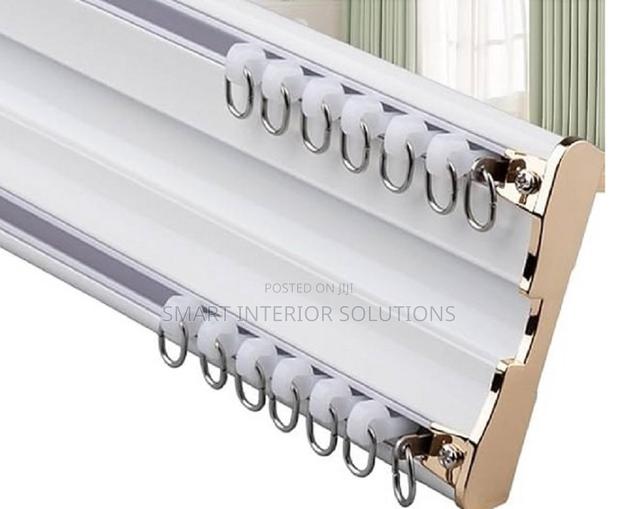 Premium Doube Curtain Track - main view