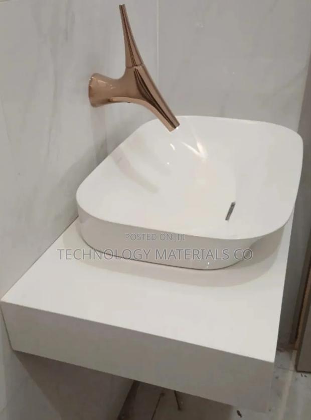 Pure White Sintered Stone(10.5ft *5.25ft * 15mm) - main view