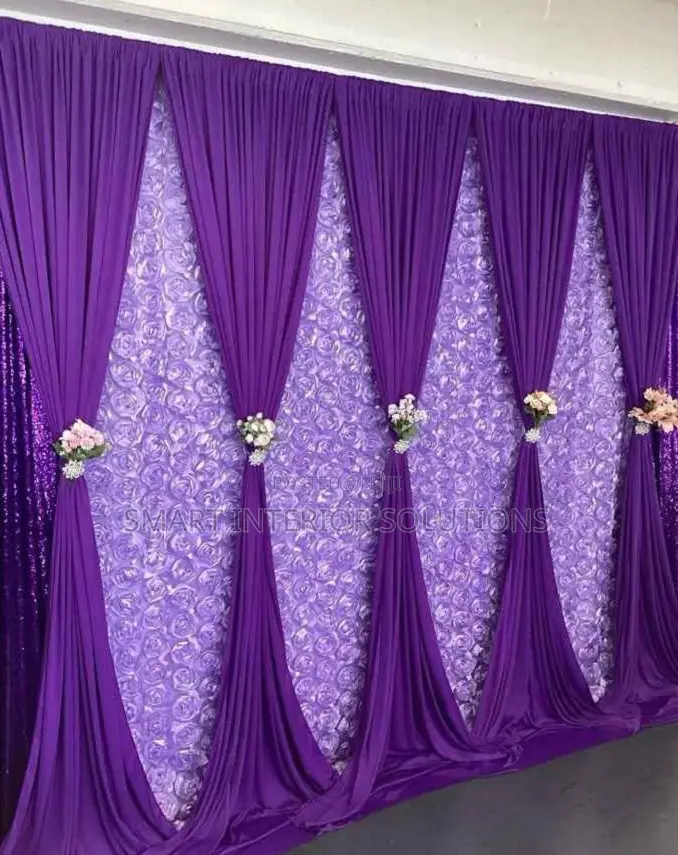 Church Interior Curtains