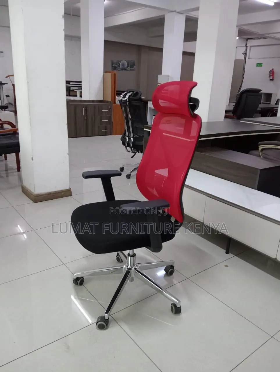 Stylish Red Desk Chair