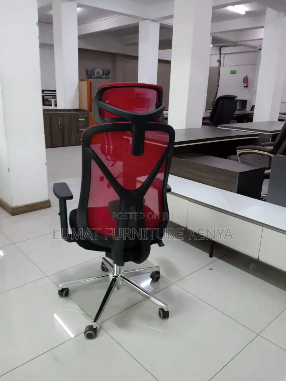 Stylish Red Desk Chair