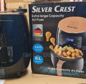 Silvercrest Air Frier 6 Litres 2400 Watts With Metallic Oven