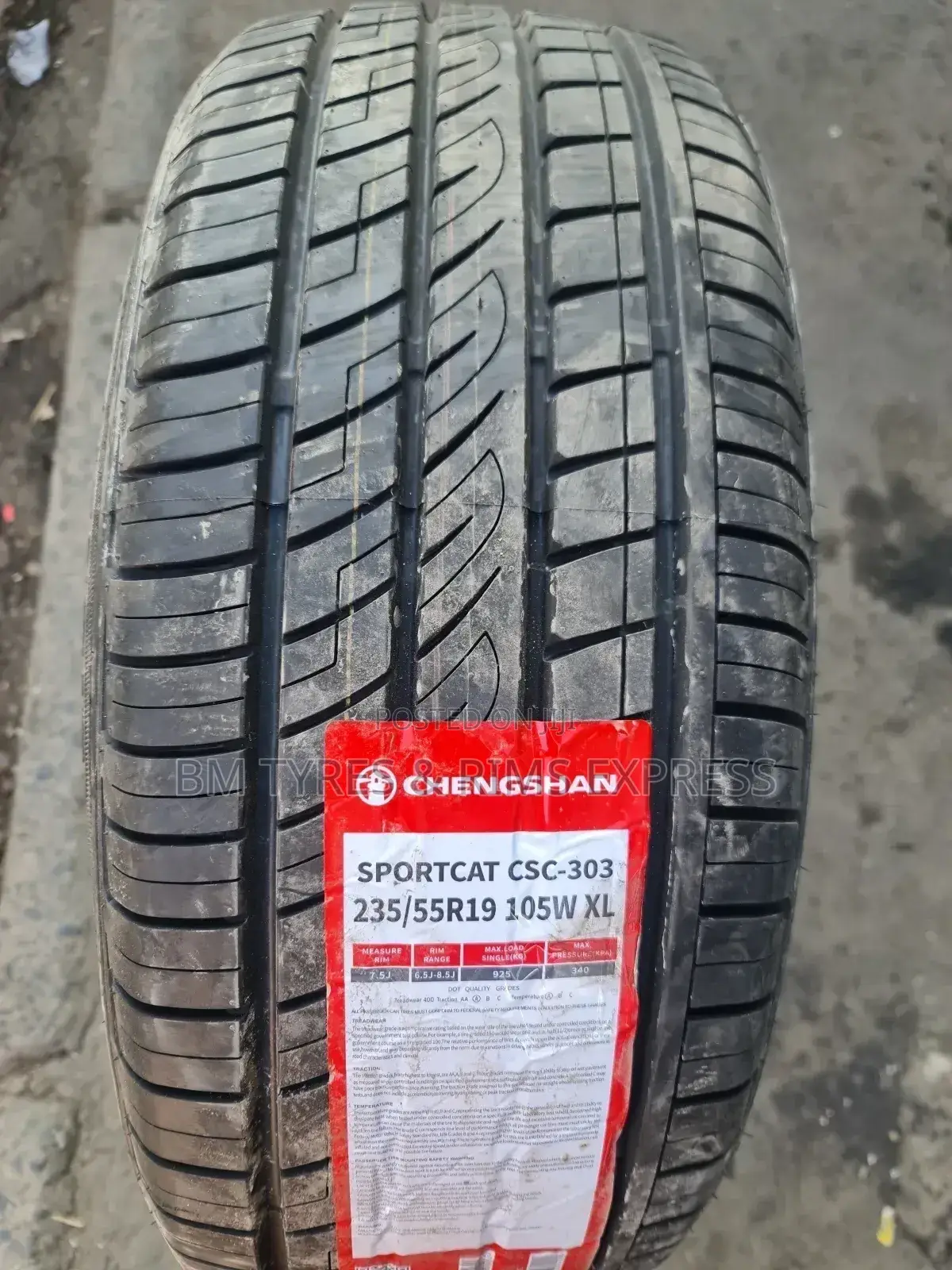 235 /55 R19 Chengshan Tyres