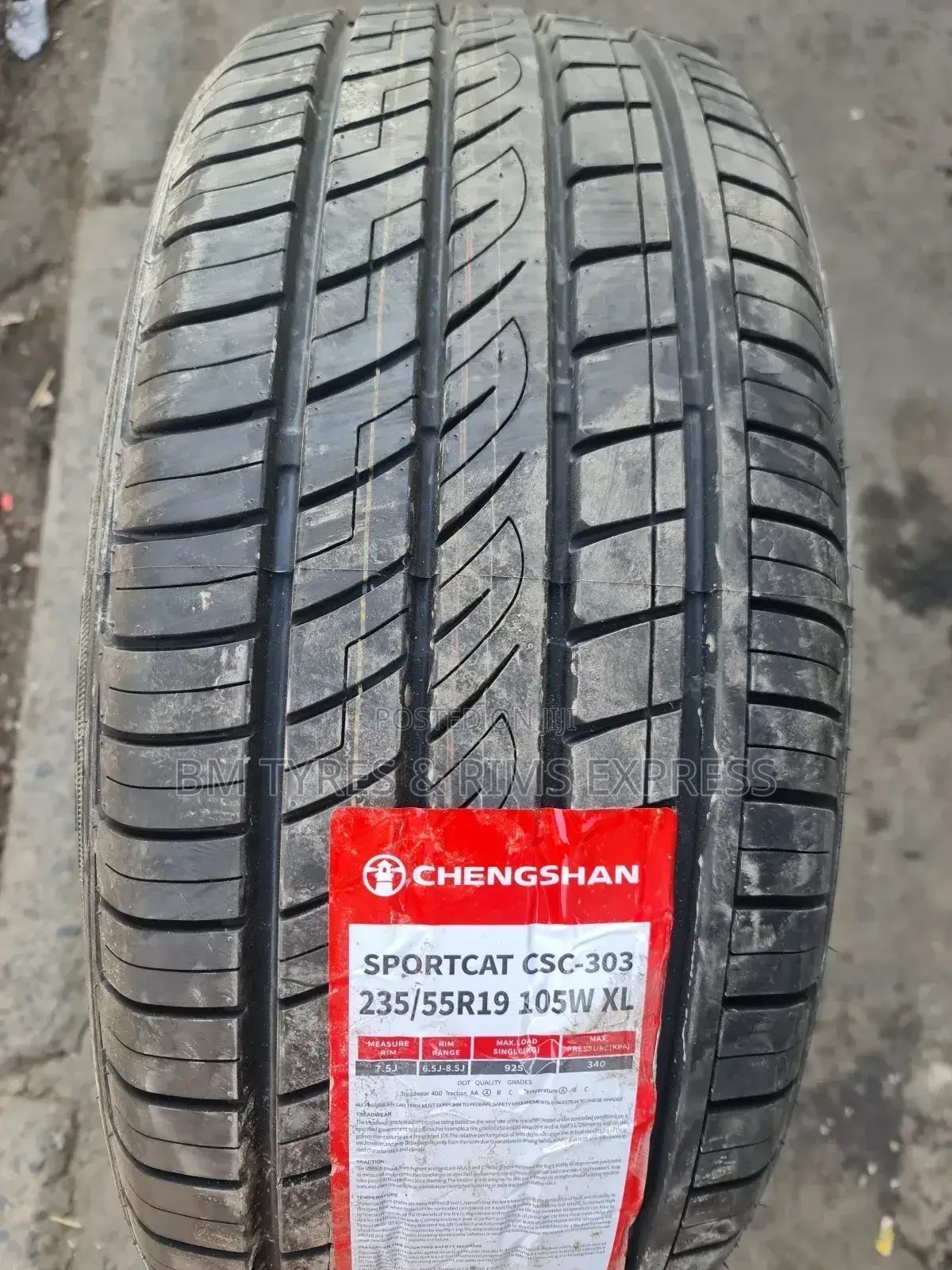 235 /55 R19 Chengshan Tyres