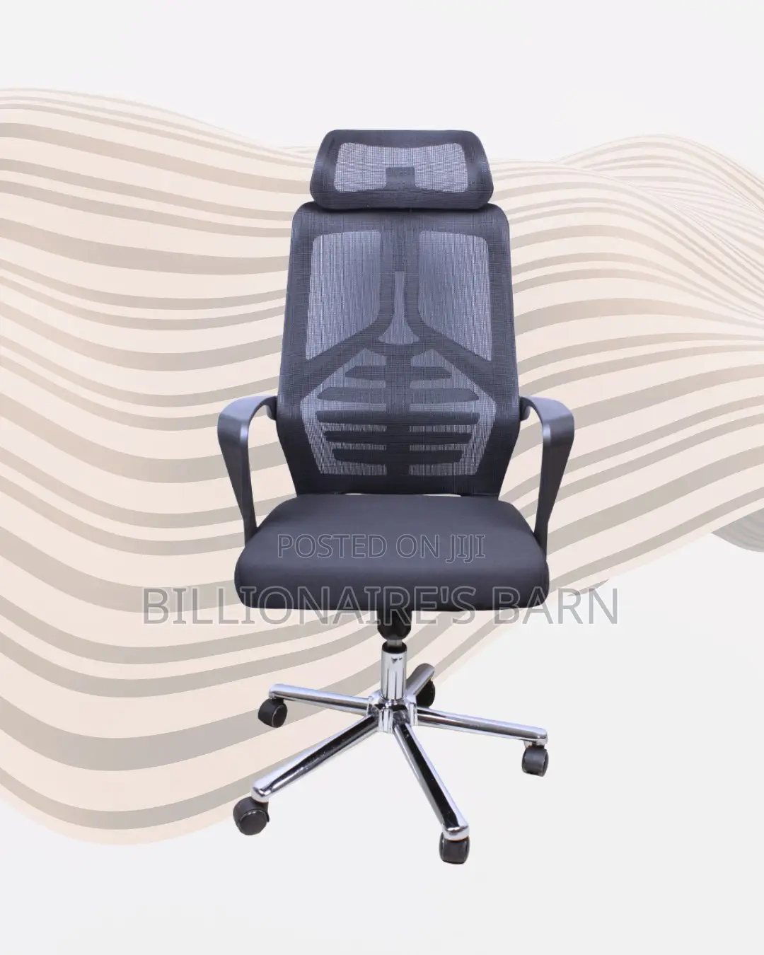 Premium Office High-Back Mesh Finish | Top Seller in Kenya