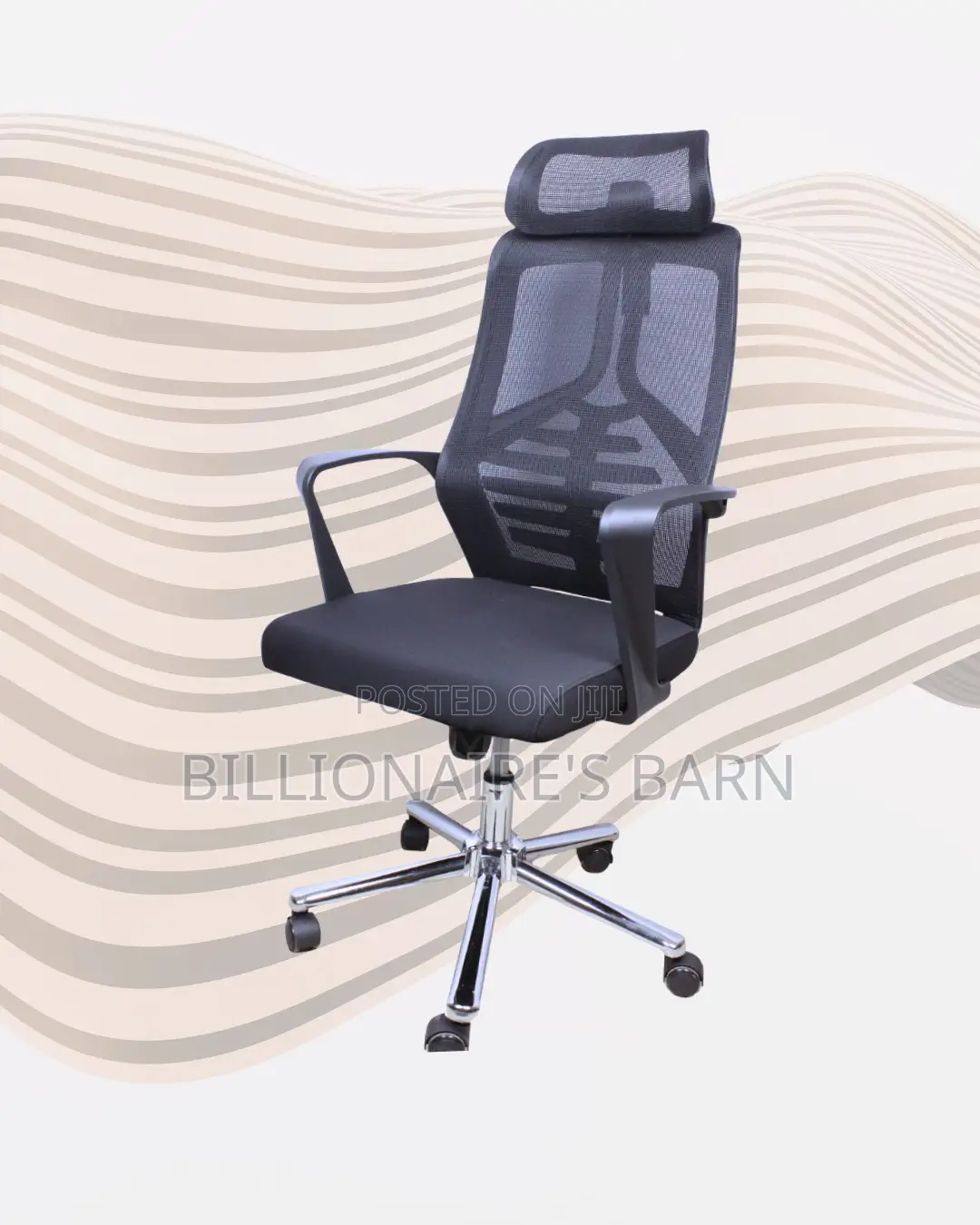 Premium Office High-Back Mesh Finish | Top Seller in Kenya