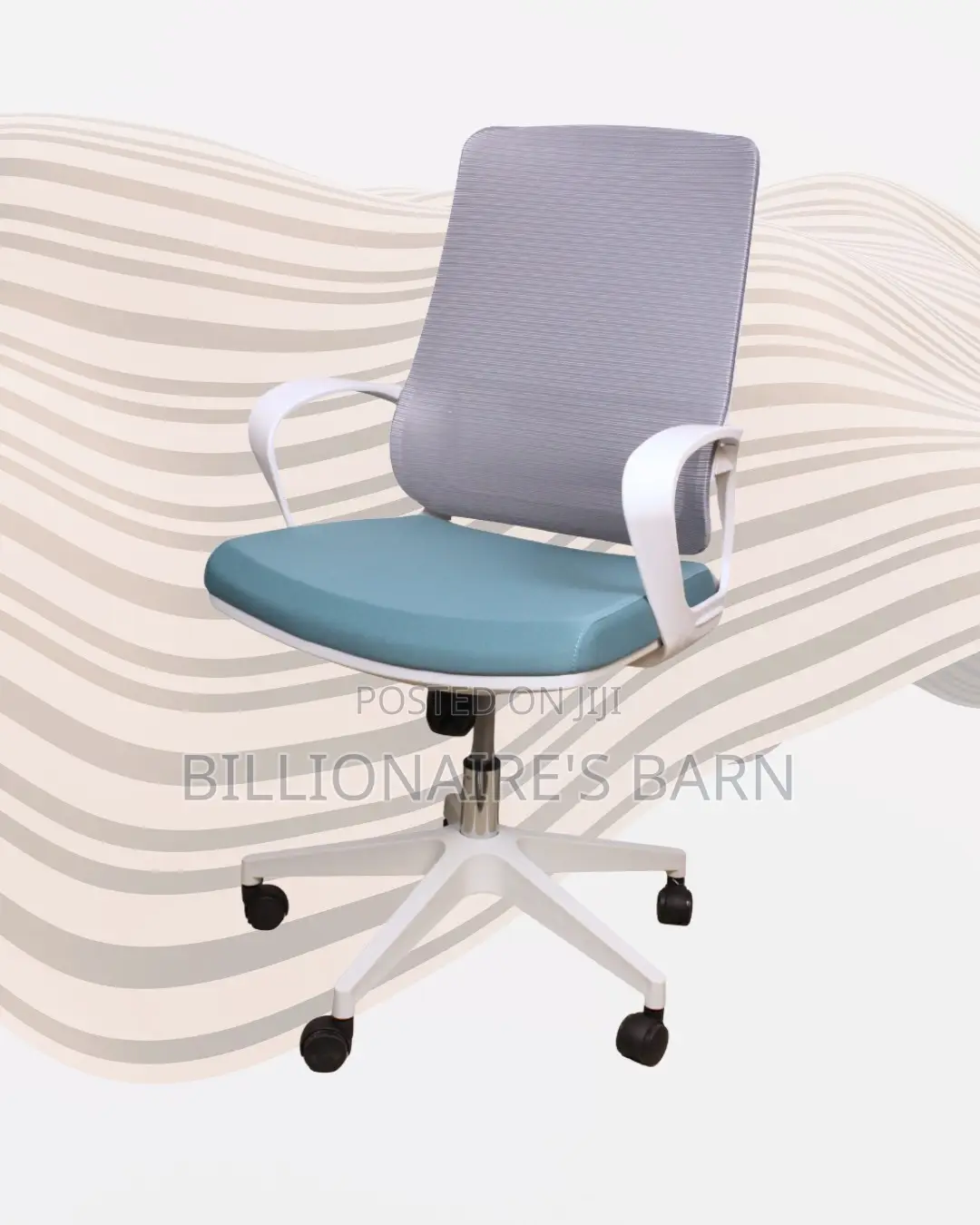 Space-Saving Ergonomic Mesh Orthopedic Chair|Perfect for Home Office