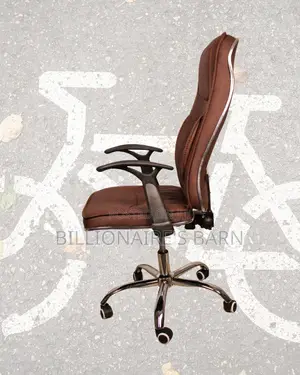 Modern Armrests | Sleek Leather | Perfect for Home Office