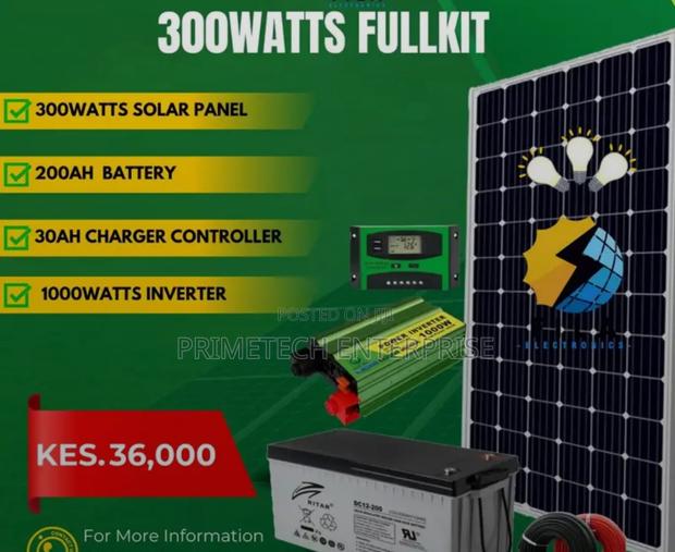 300watts Fullkit With Ritar Battery (Primetech) - main view