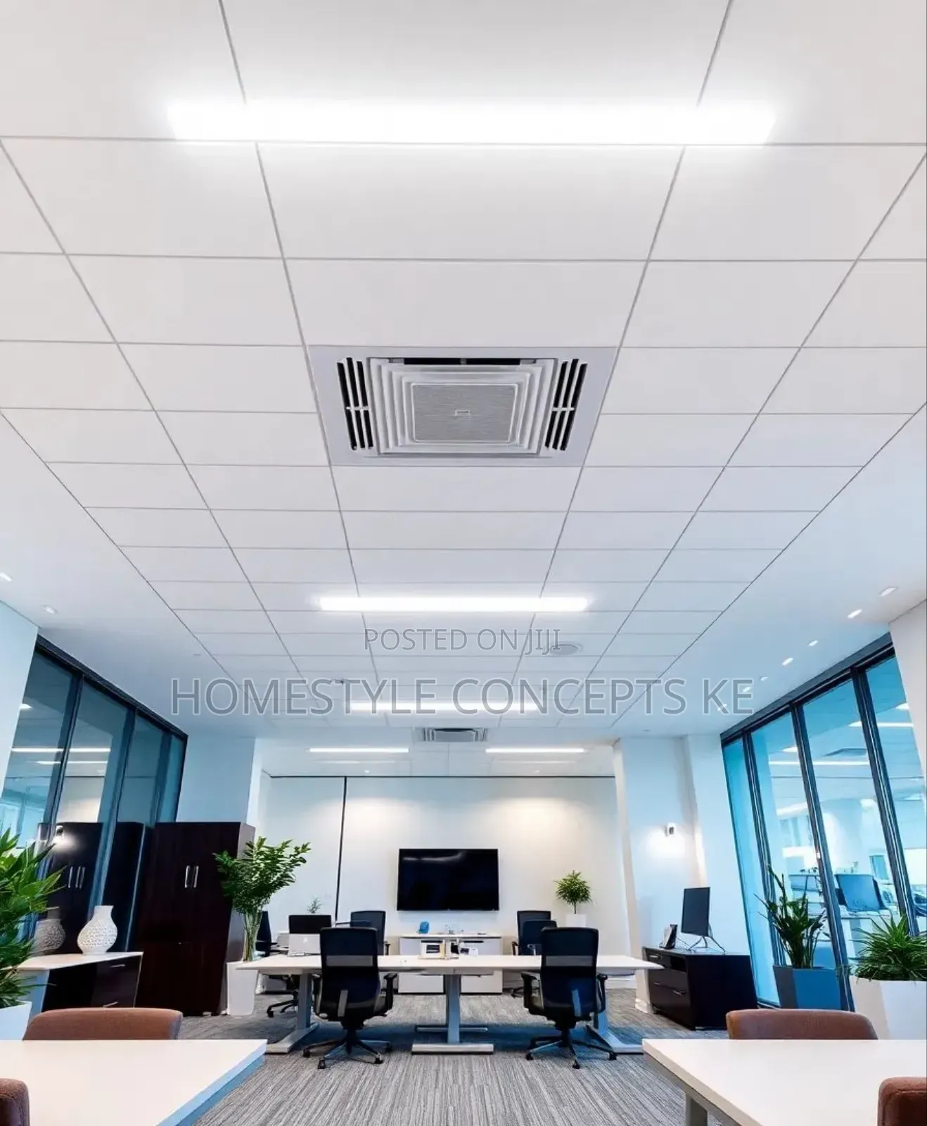 Gypsum Acoustic Ceilings Interior Design
