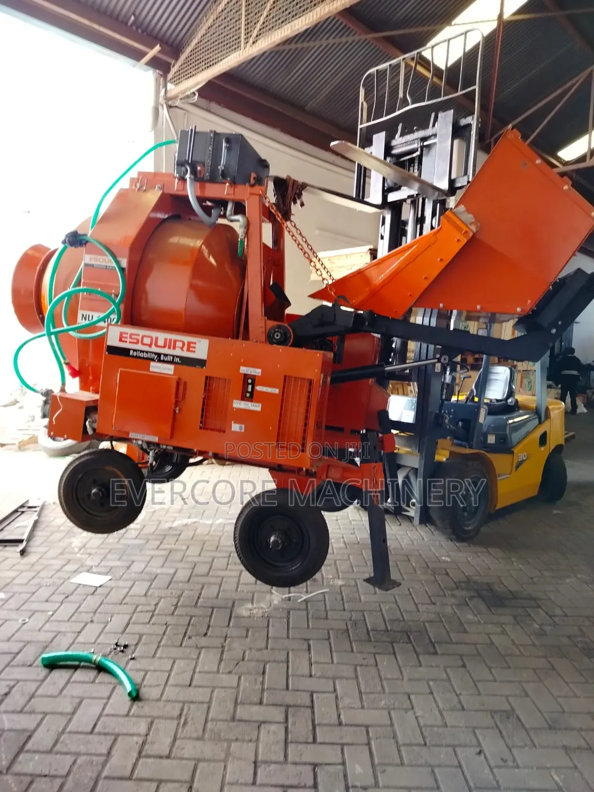 Esquire 1500litres Diesel Self-Loading Concrete Mixer .