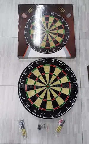 Big Dartboard and Arrows