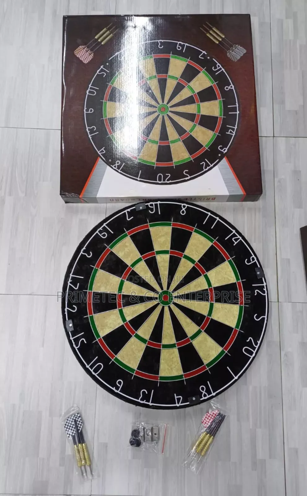 Big Dartboard and Arrows