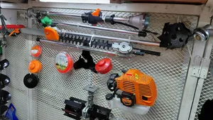 Heavy Duty 5 in 1 Shoulder Brushcutter With Hedge Trimmer,Chainsaw.