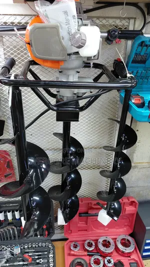 Heavu Duty 4stroke Earth Auger Machine With 3 Bits