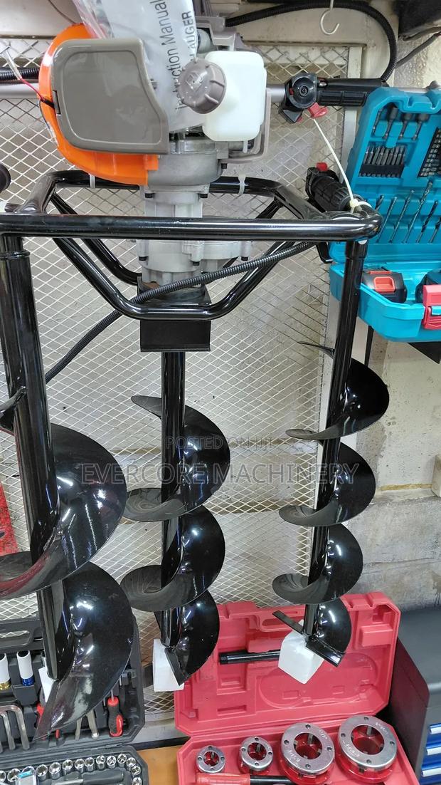 Heavu Duty 4stroke Earth Auger Machine With 3 Bits - thumbnail 3